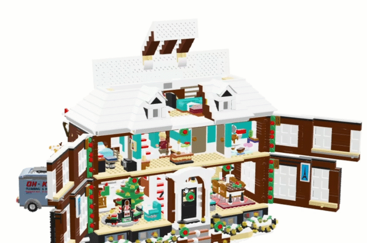 3D and AR Visualization for Toys: LEGO® Ideas 21330 Home Alone